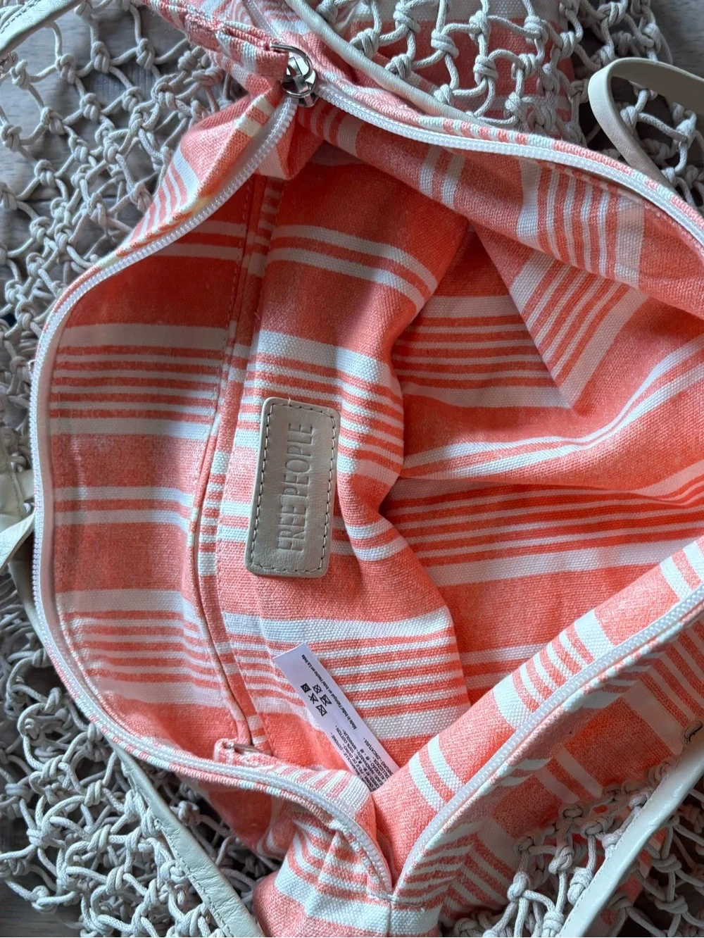 Free People Silver Springs Sling Bag NWT
